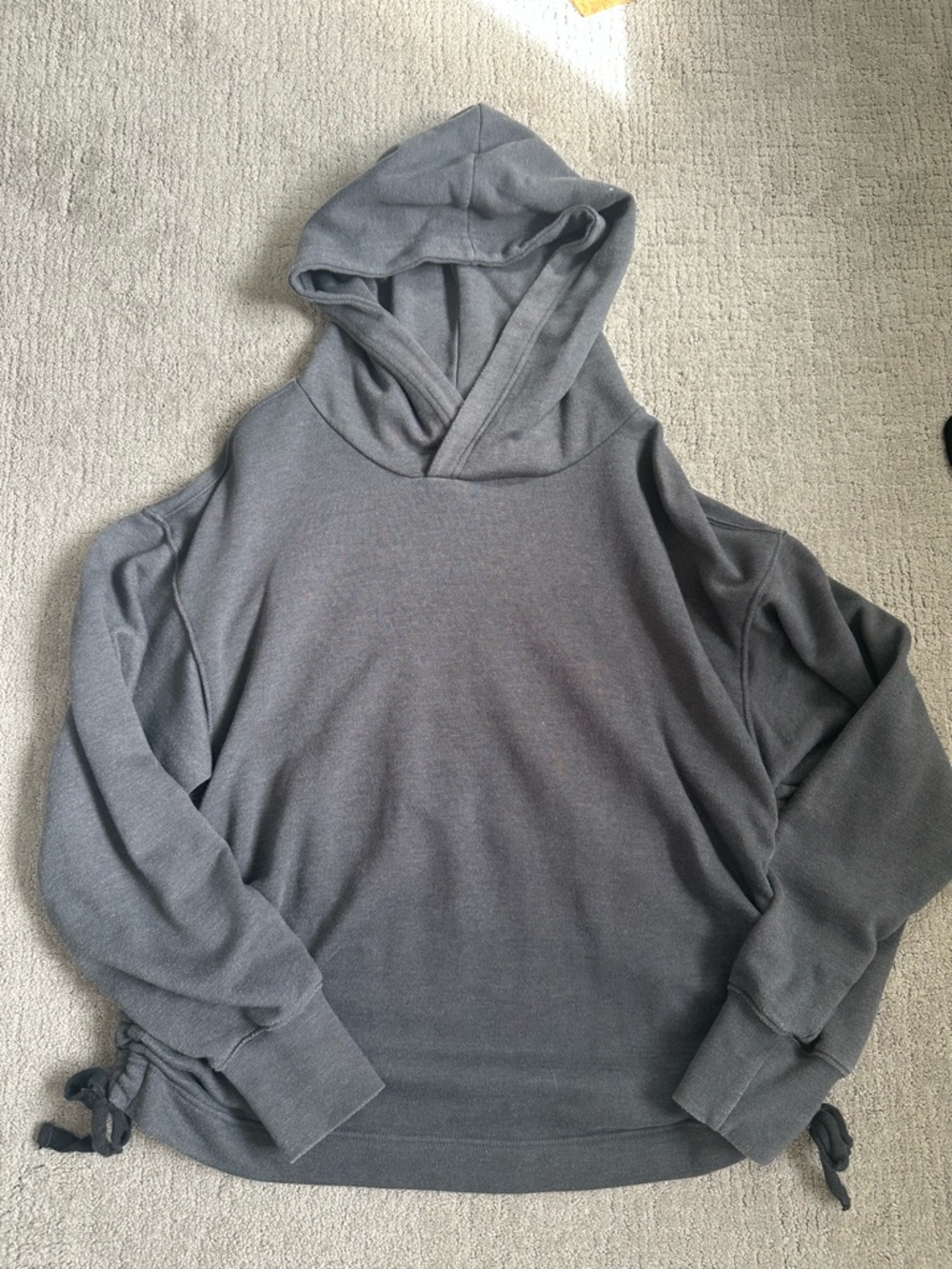 Aerie Ruched Pullover Hoodie